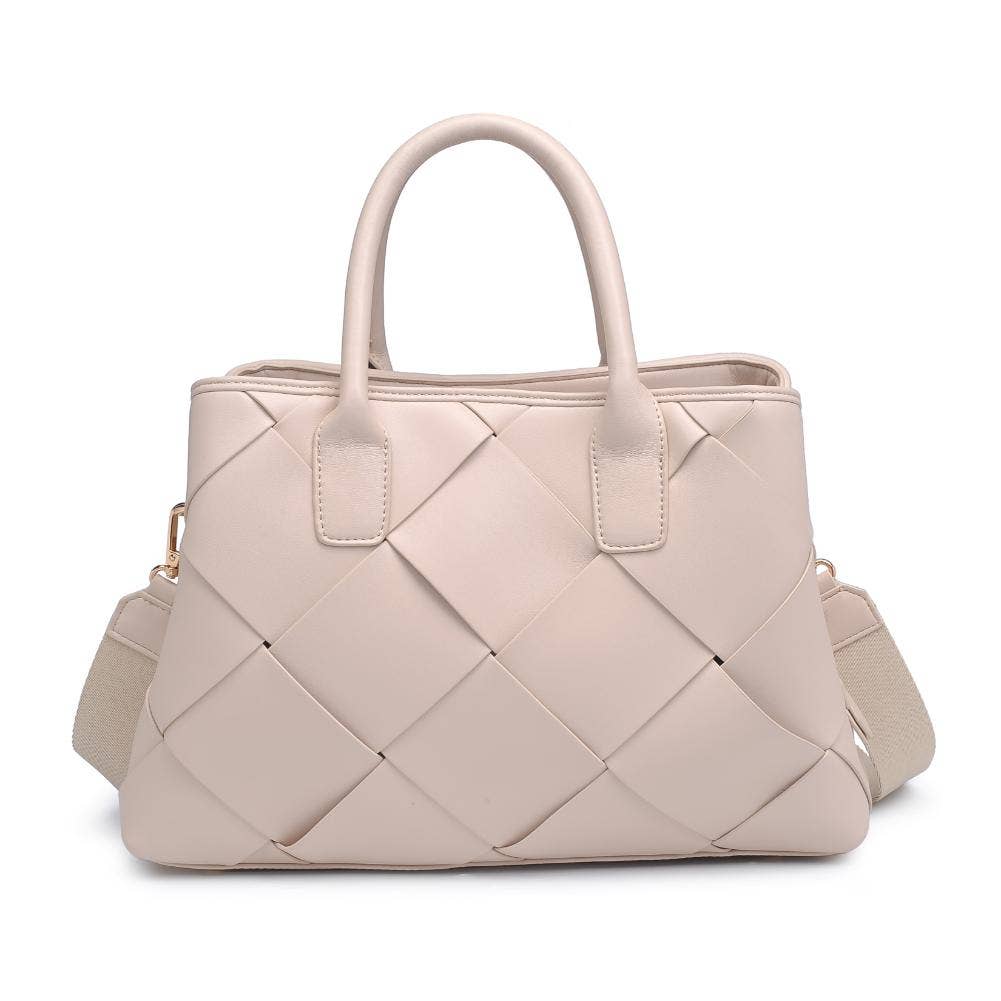 Phoebe Woven Multi Compartment Satchel