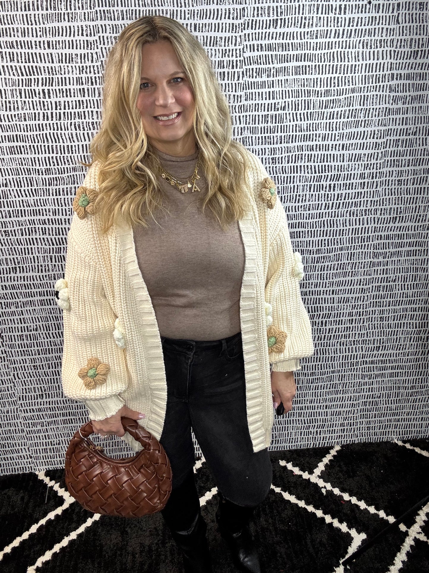 Noreen Woven Clutch