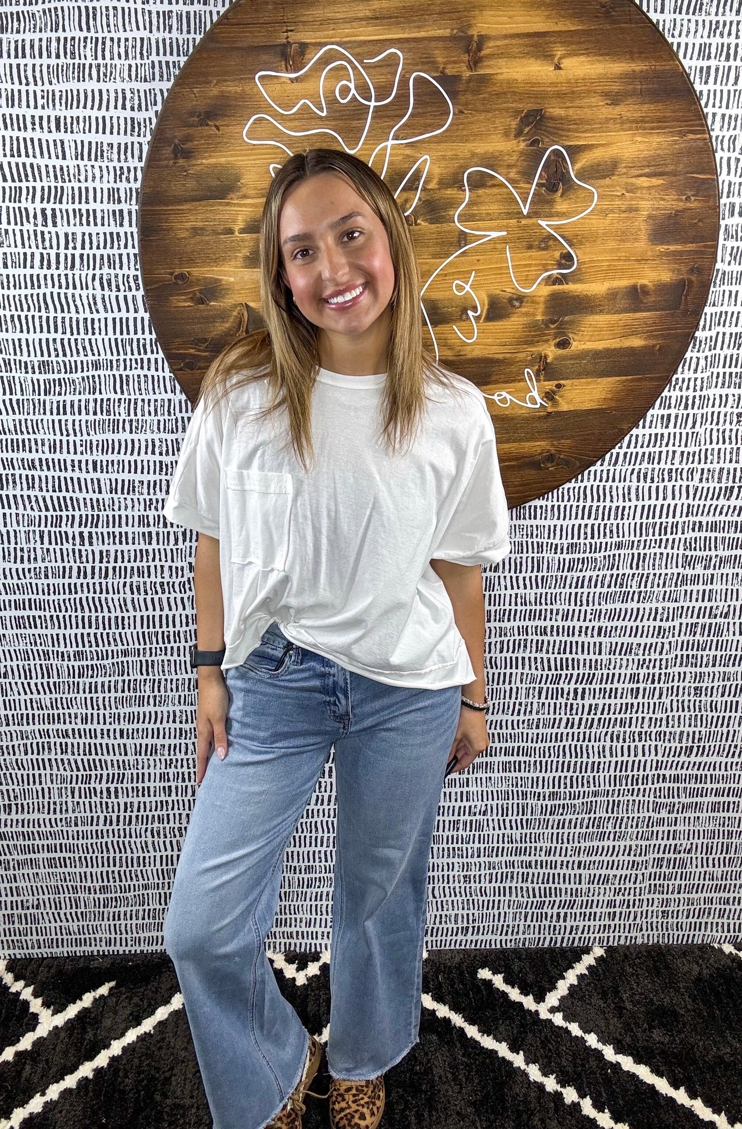 Lolas Super Soft Wide Leg Mica Jeans