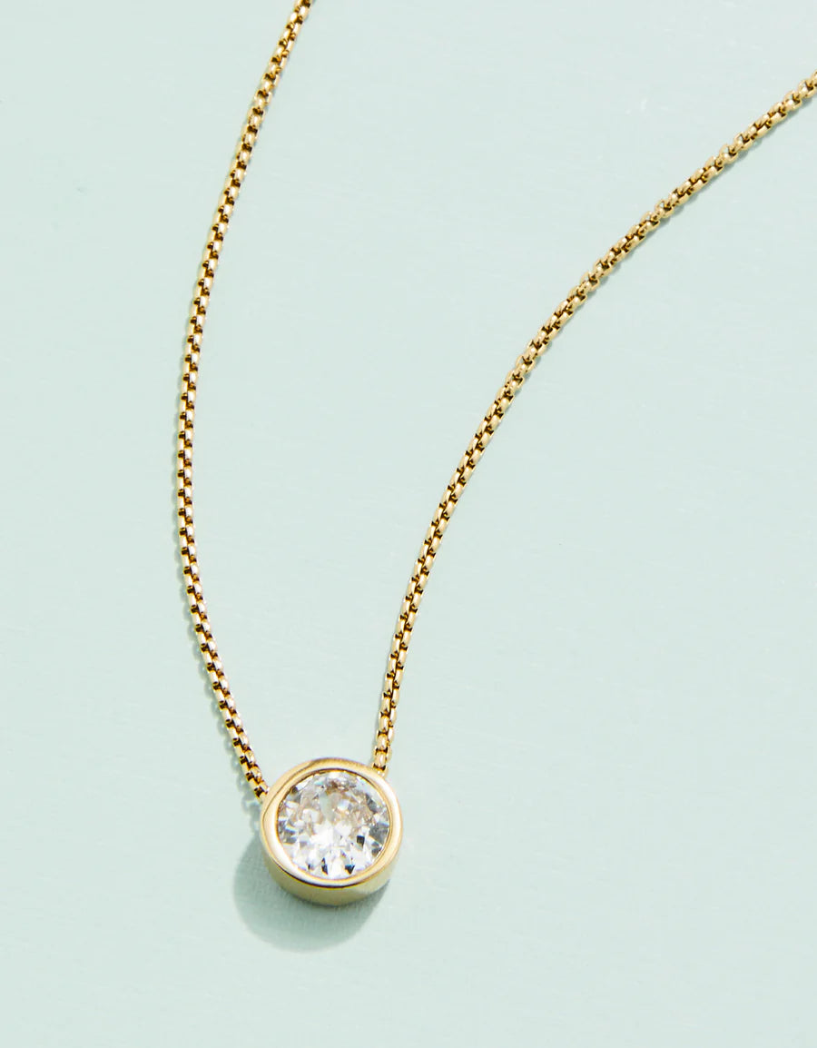 Little Lighthouse Necklace Cubic Zirconia