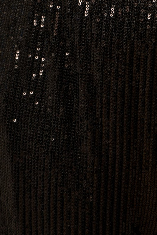 Sequins Straight Leg Pants