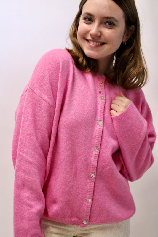 Cotton Candy Cozy Cardigan