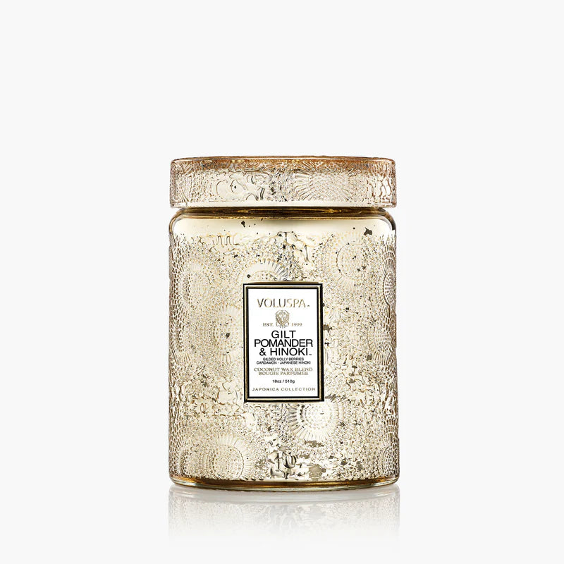 Voluspa Gilt 18oz Large Jar