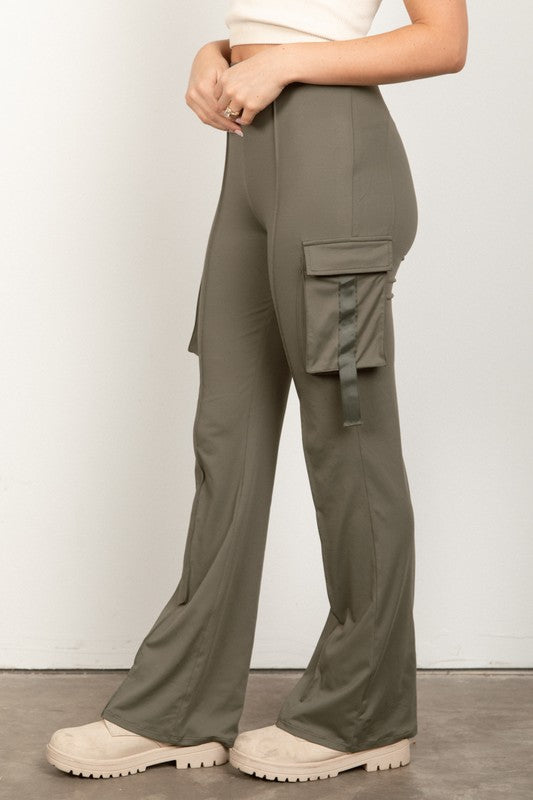 Plus Bootcut Cargo Yoga Pant