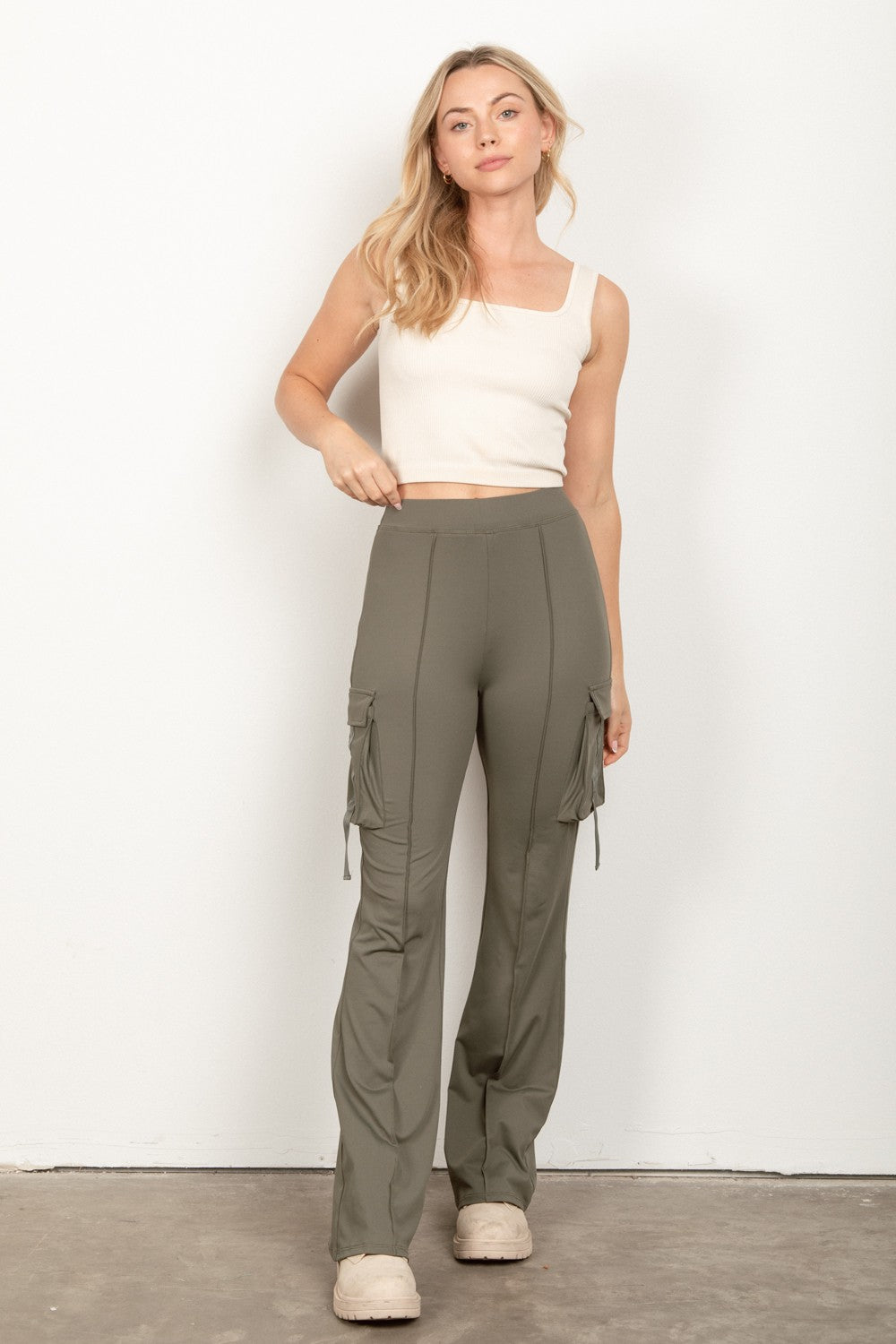 Plus Bootcut Cargo Yoga Pant