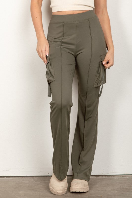 Plus Bootcut Cargo Yoga Pant