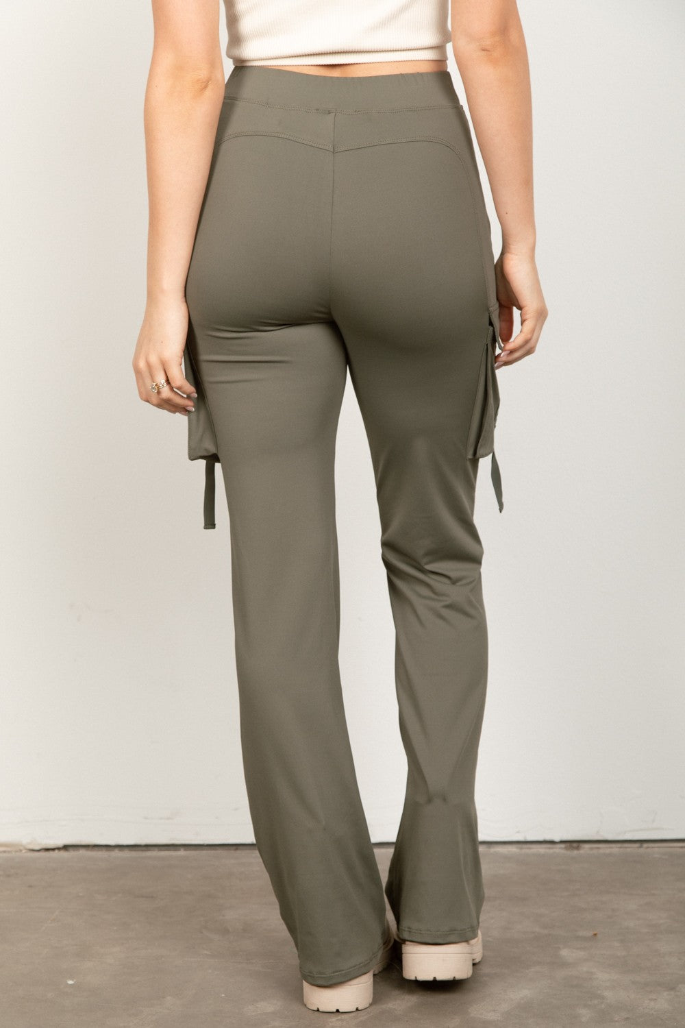 Plus Bootcut Cargo Yoga Pant