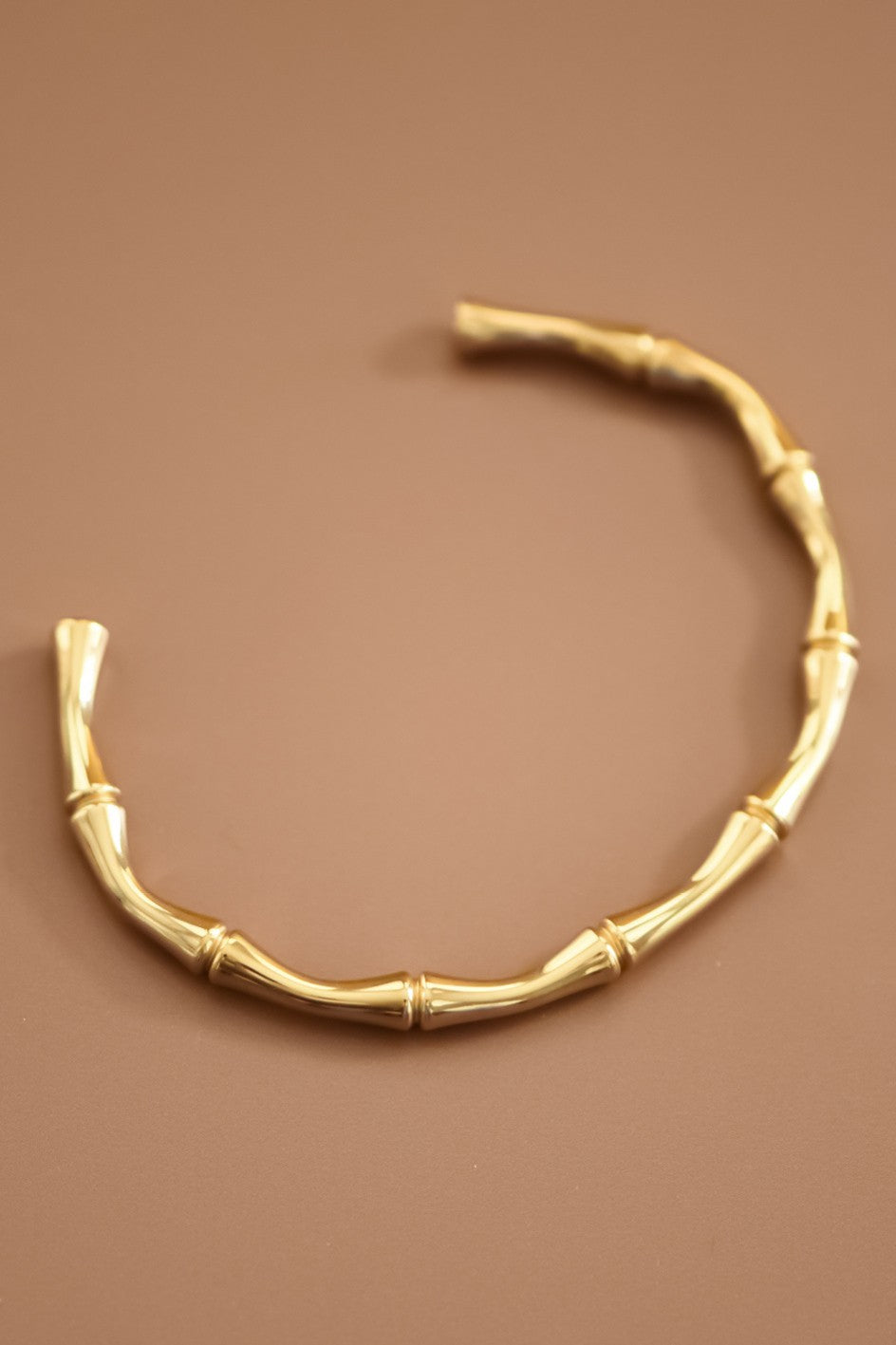 18k Bamboo Cuff