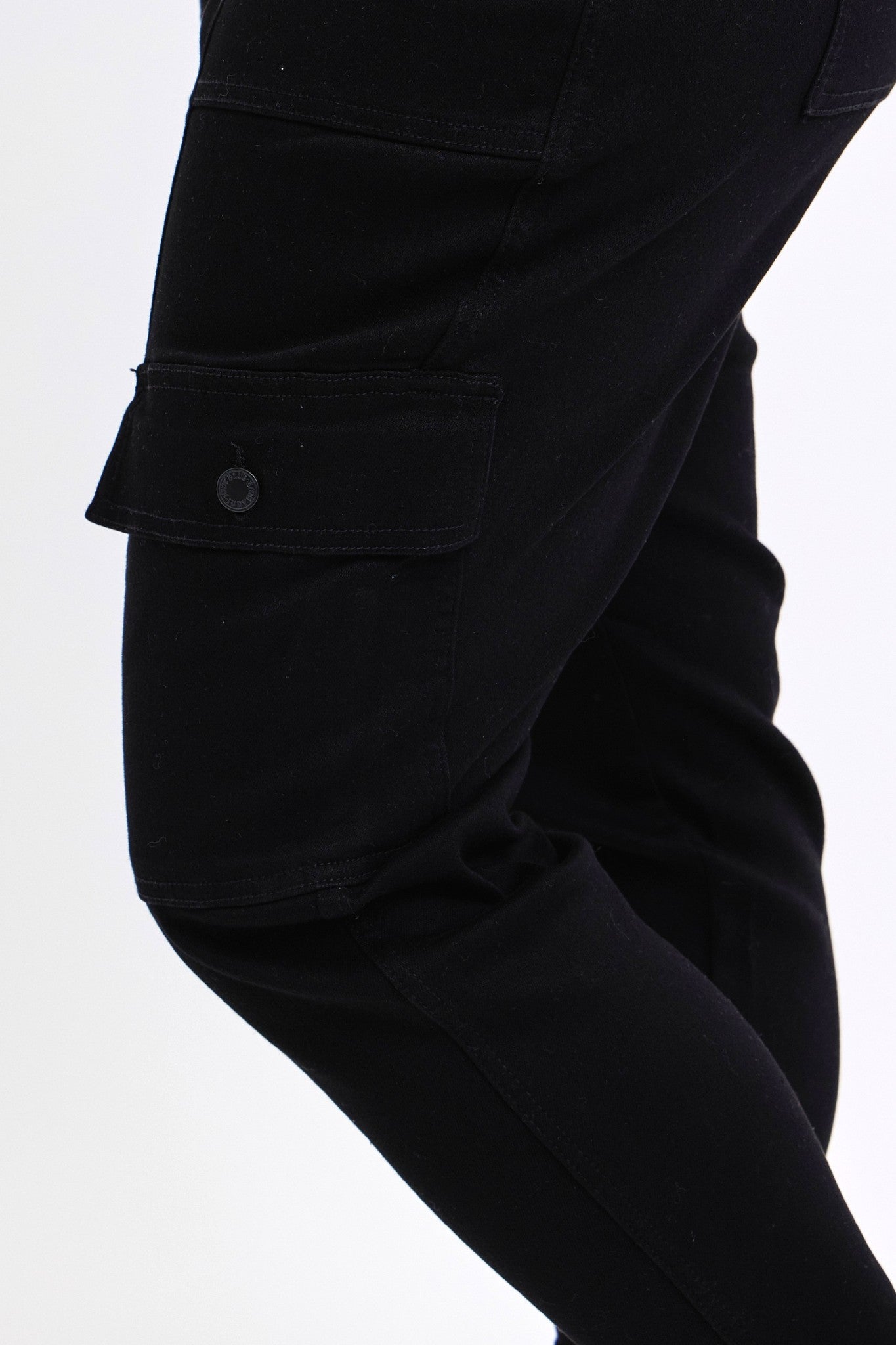 Judy Blue HW Cargo Cuffed Jogger