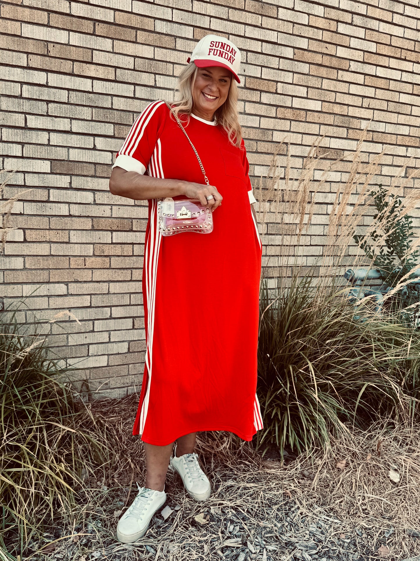 Samantha Sporty Chic Casual Maxi Dress