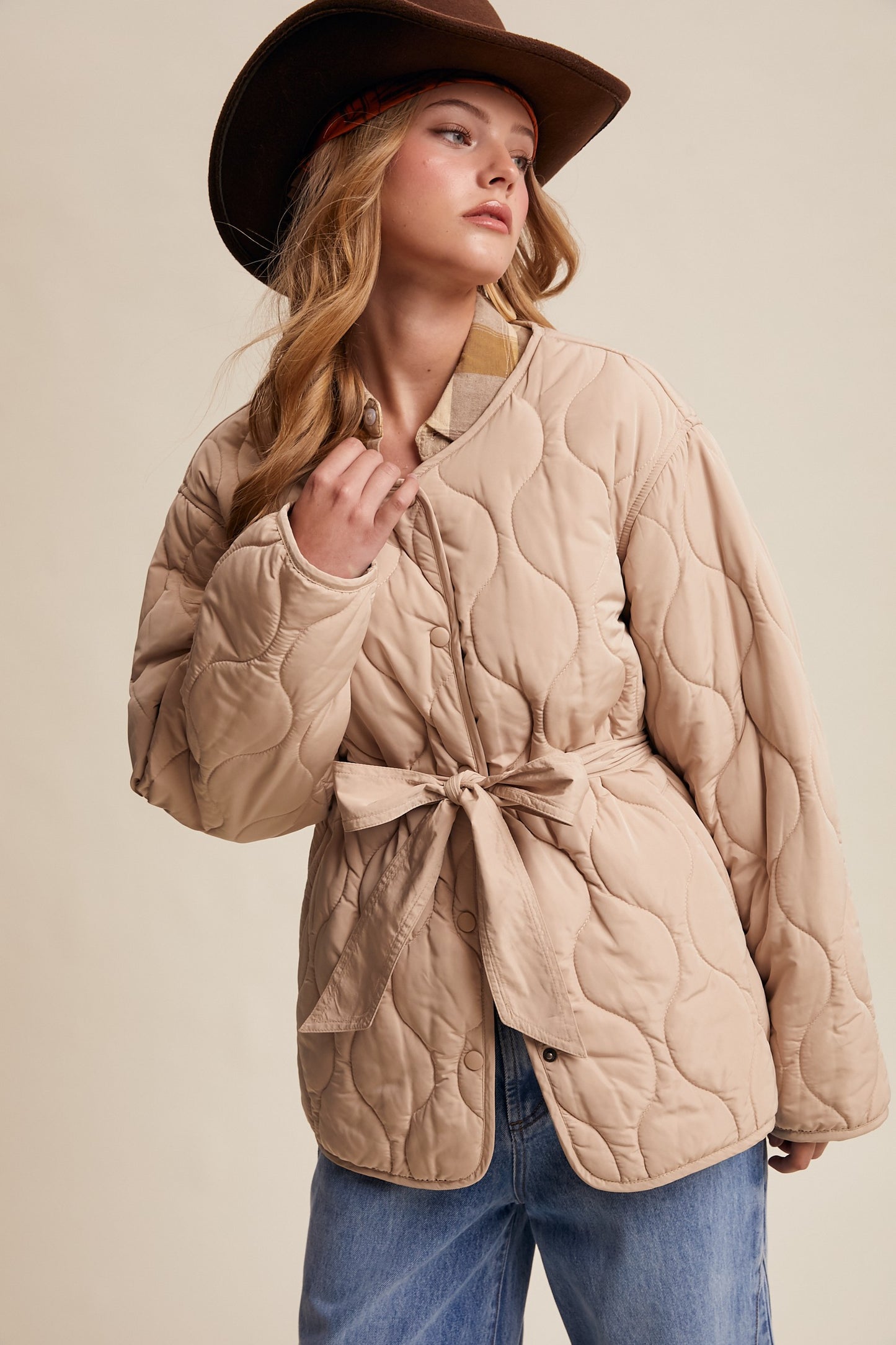 Chic Quilted Puffer Jacket