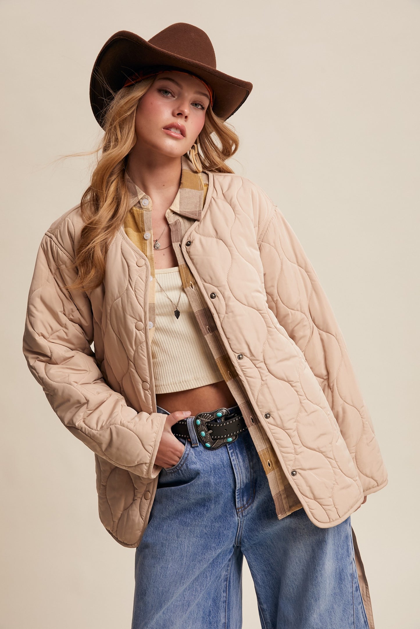 Chic Quilted Puffer Jacket