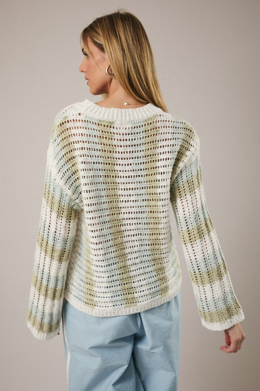 Coastal Clouds Knit Sweater
