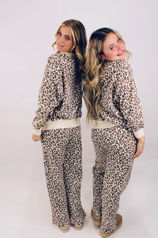 Bow Babe Leopard Set