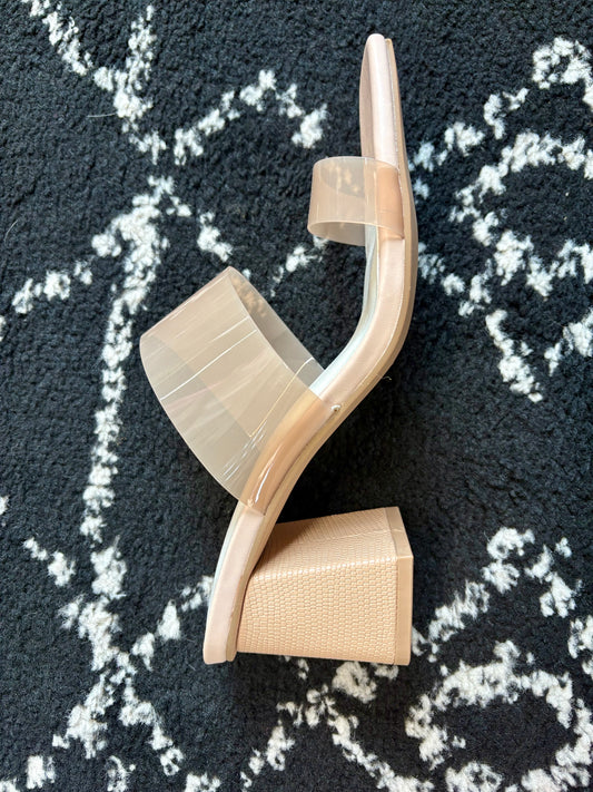 The Bagan - Transparent Sandal Heels