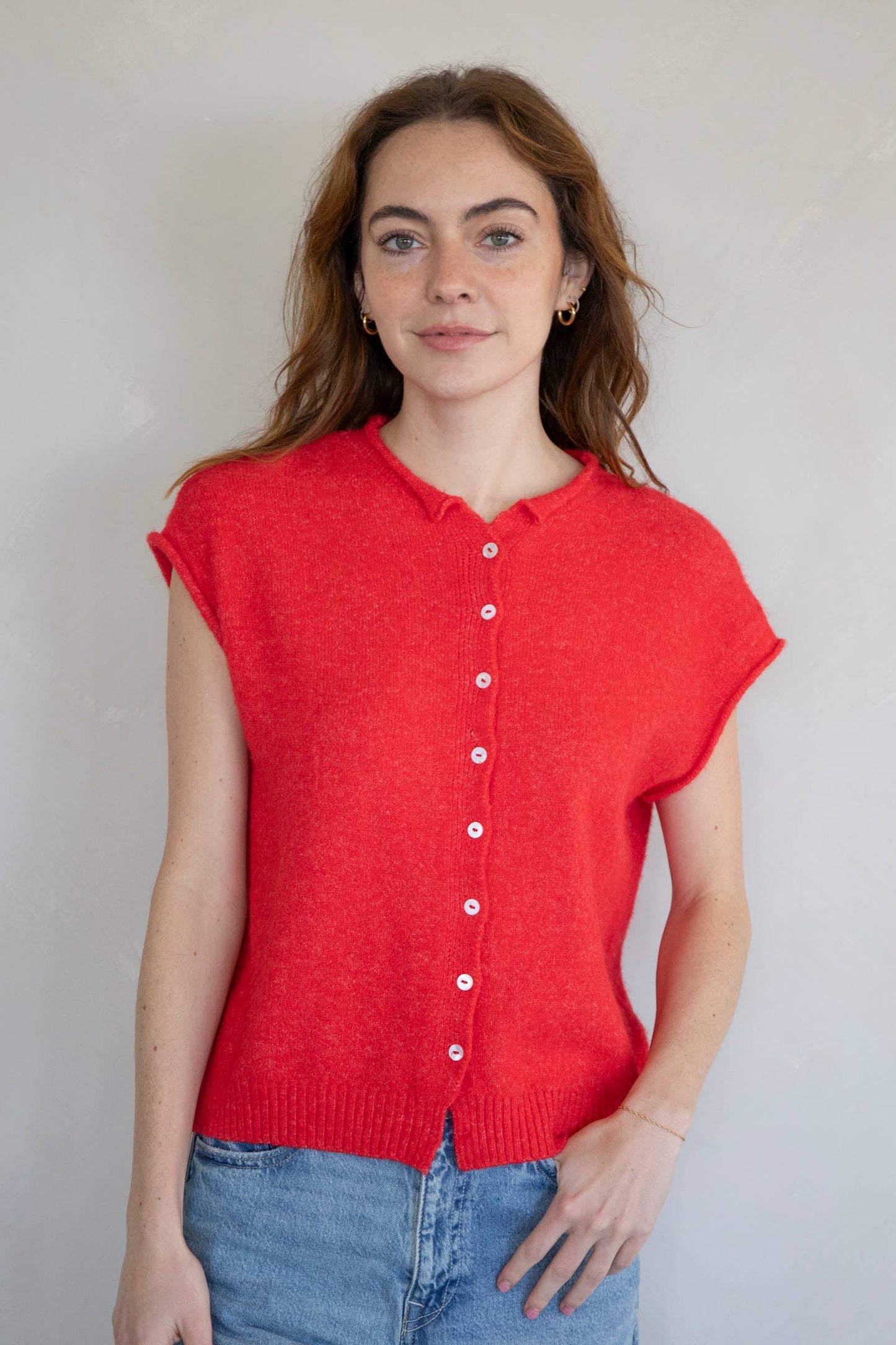 Abby Rose Piper Vest Cardigan