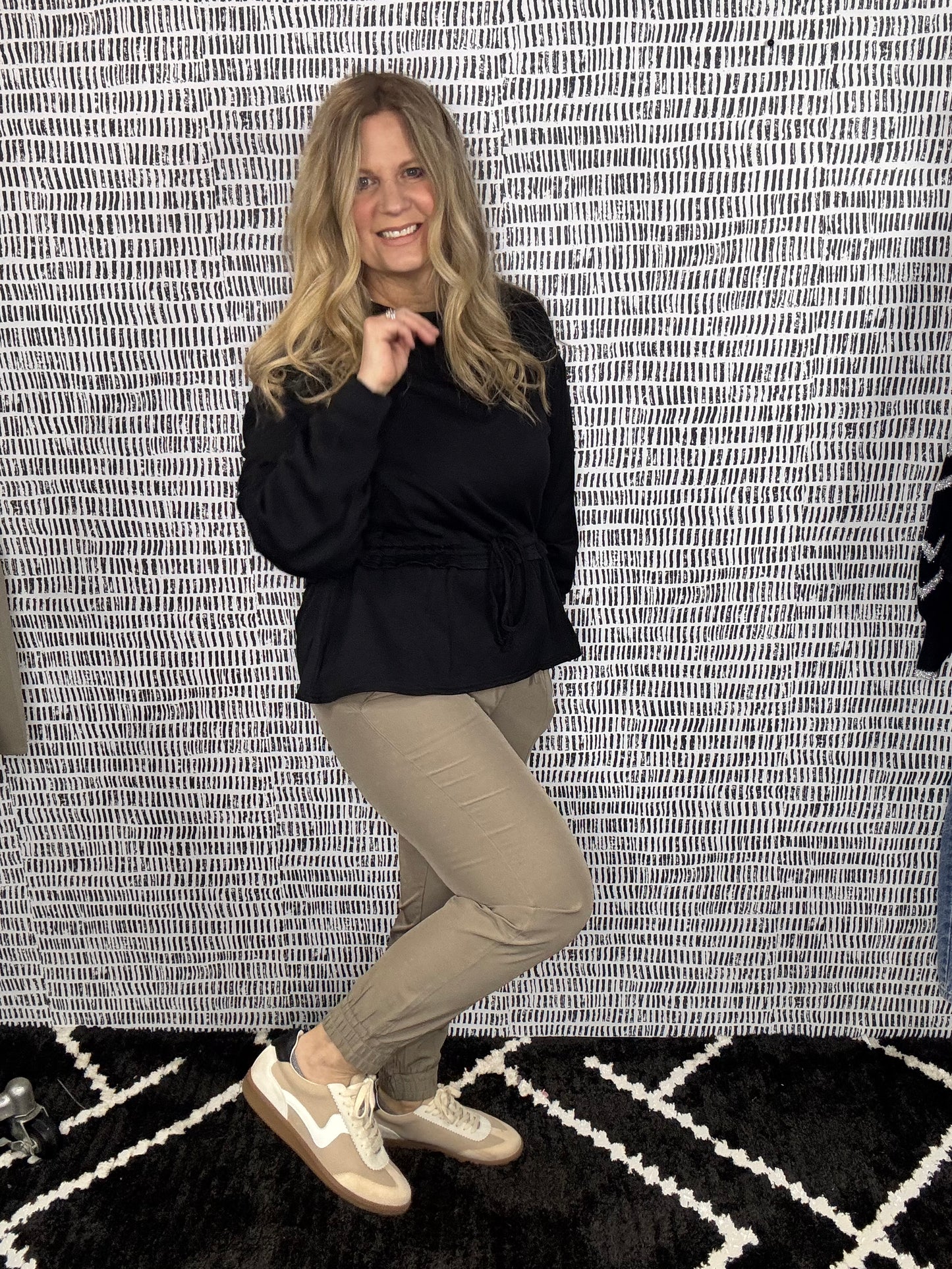 Cozy Peplum Top