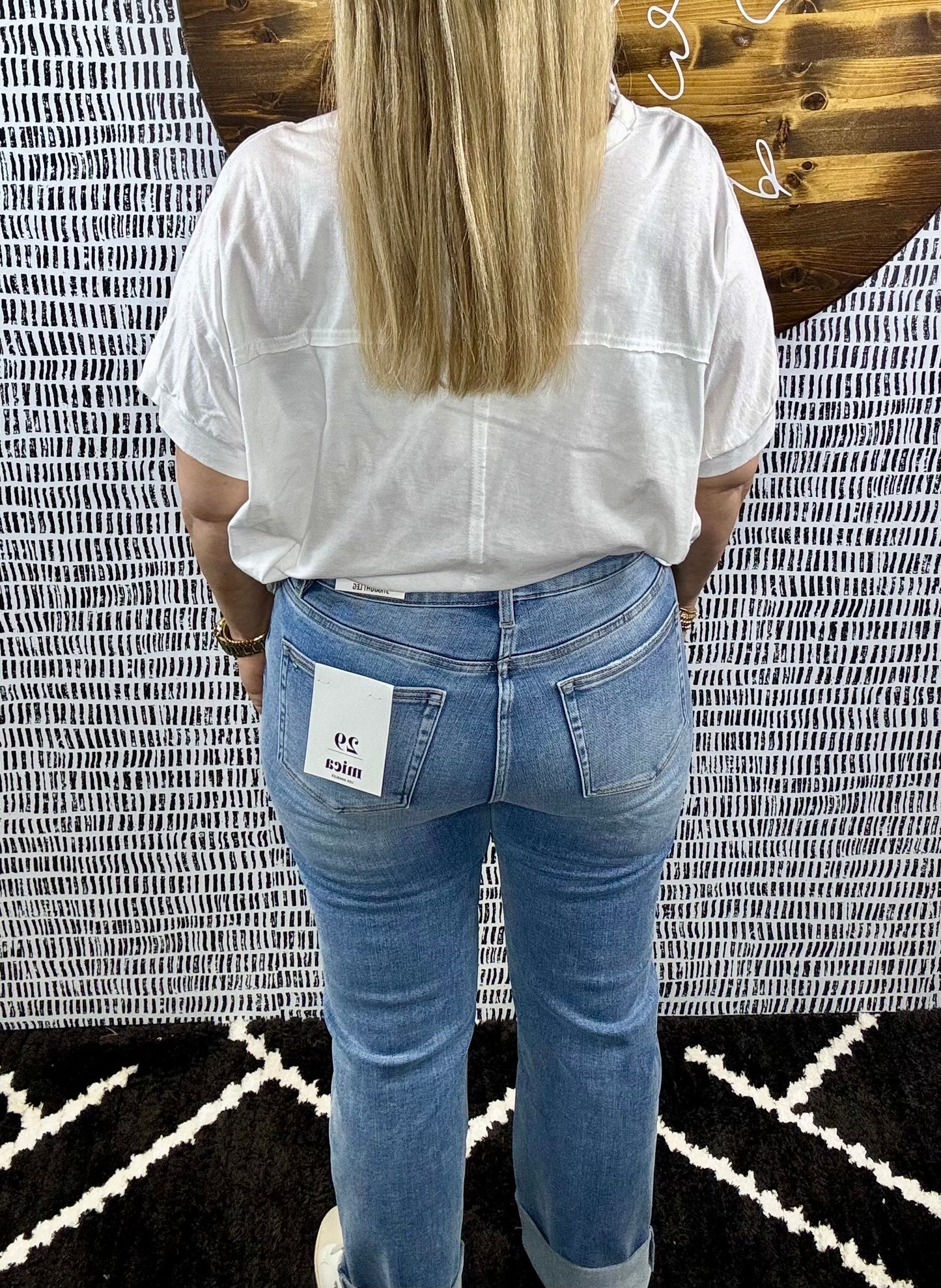 Stilly Cuffed Mica Jeans