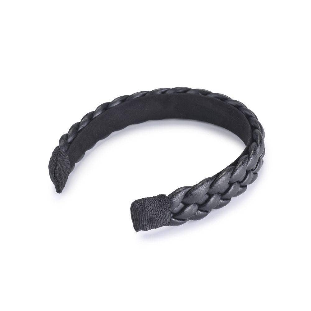 Braided Vegan Leather Headband