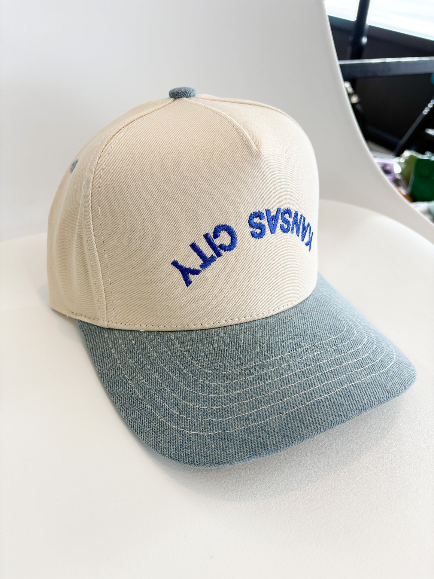 KC Two Tone Canvas Baseball Hat