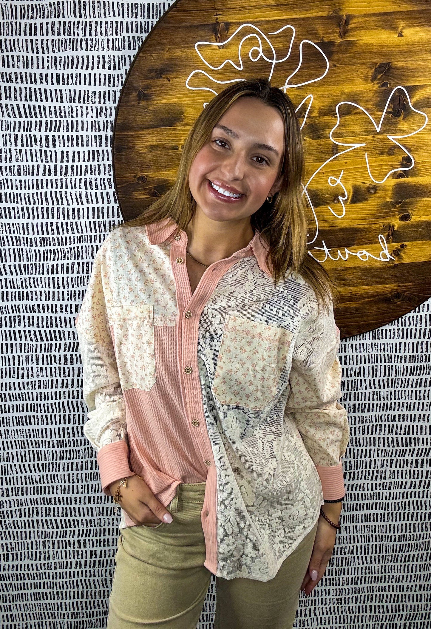 Lara Lace Shacket