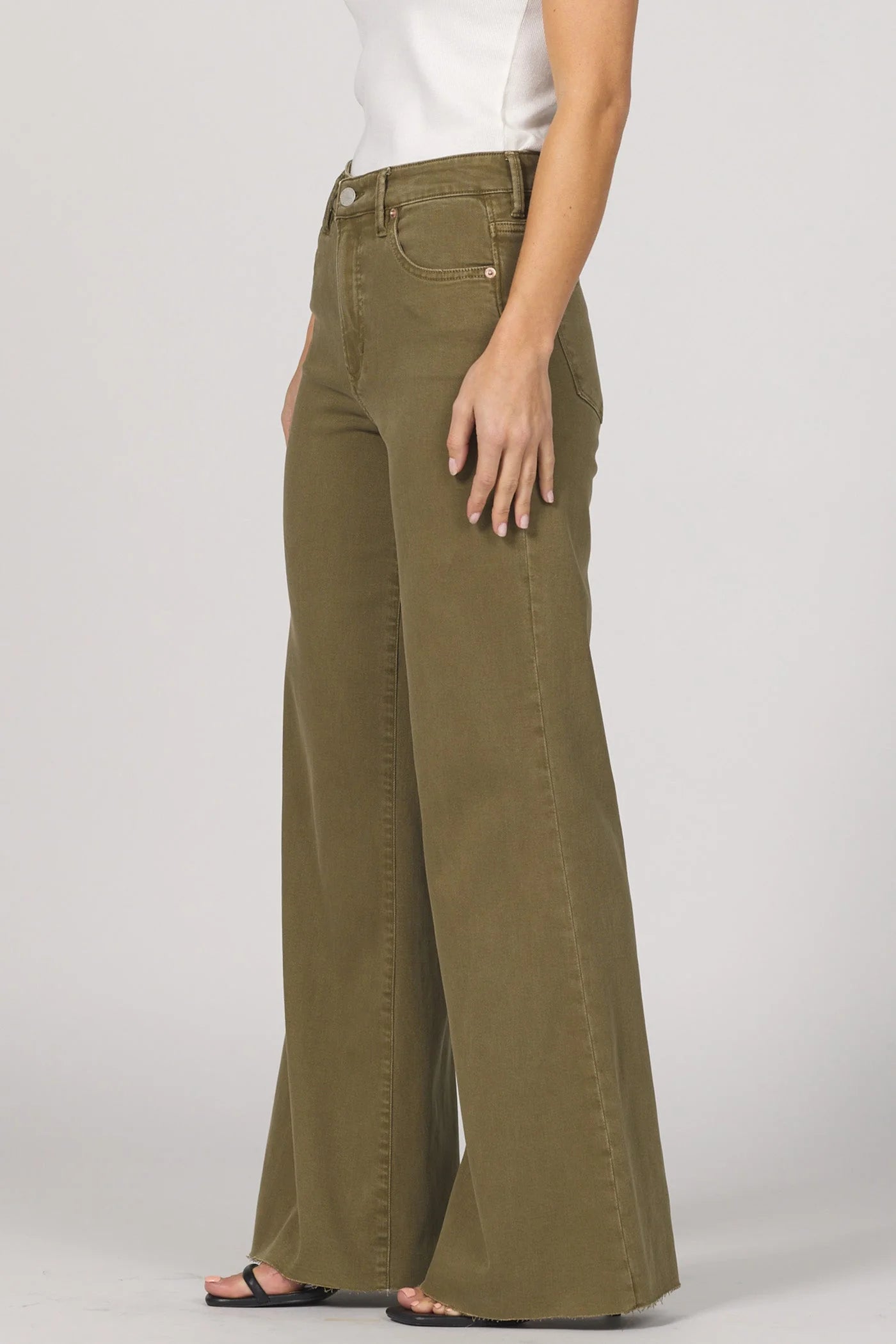 Dear John Fiona Olive Wide Leg Jean