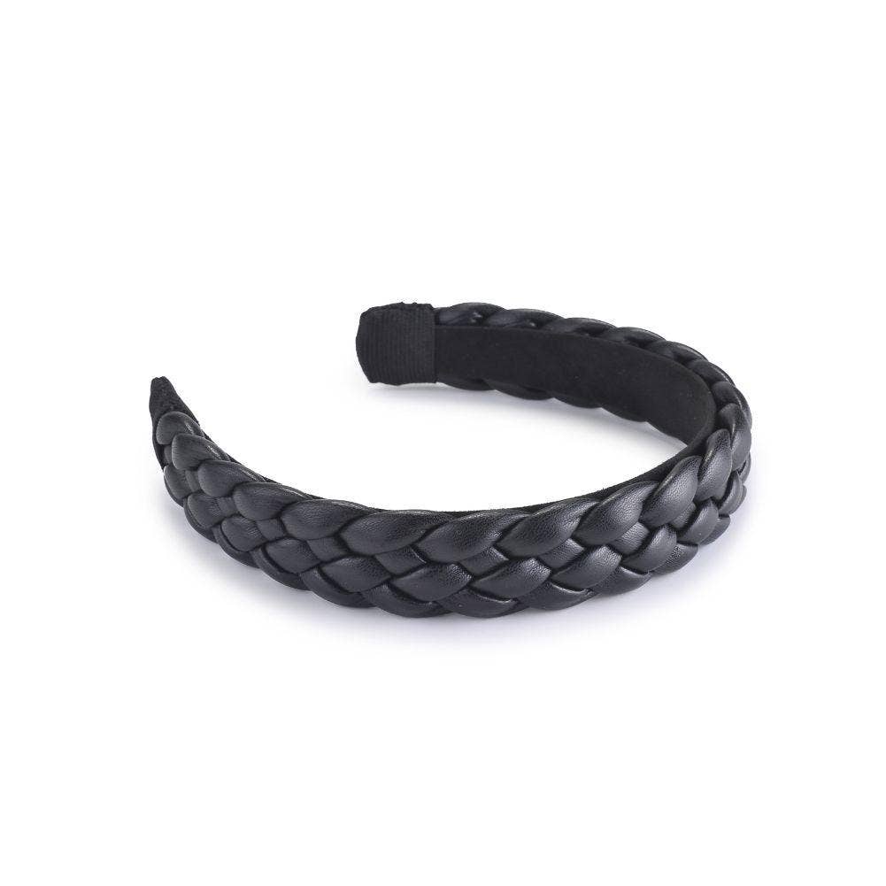 Braided Vegan Leather Headband