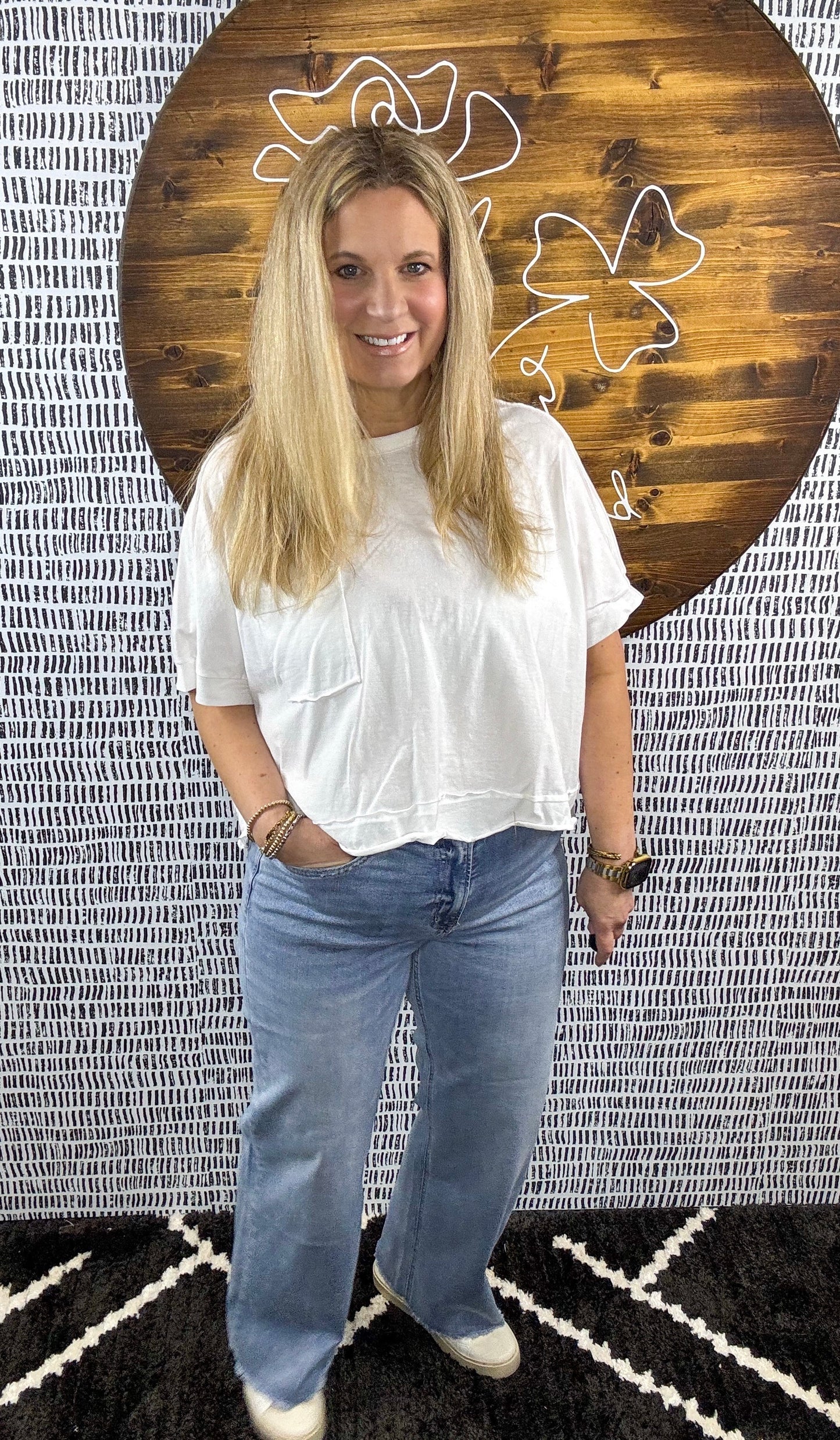 Lolas Super Soft Wide Leg Mica Jeans