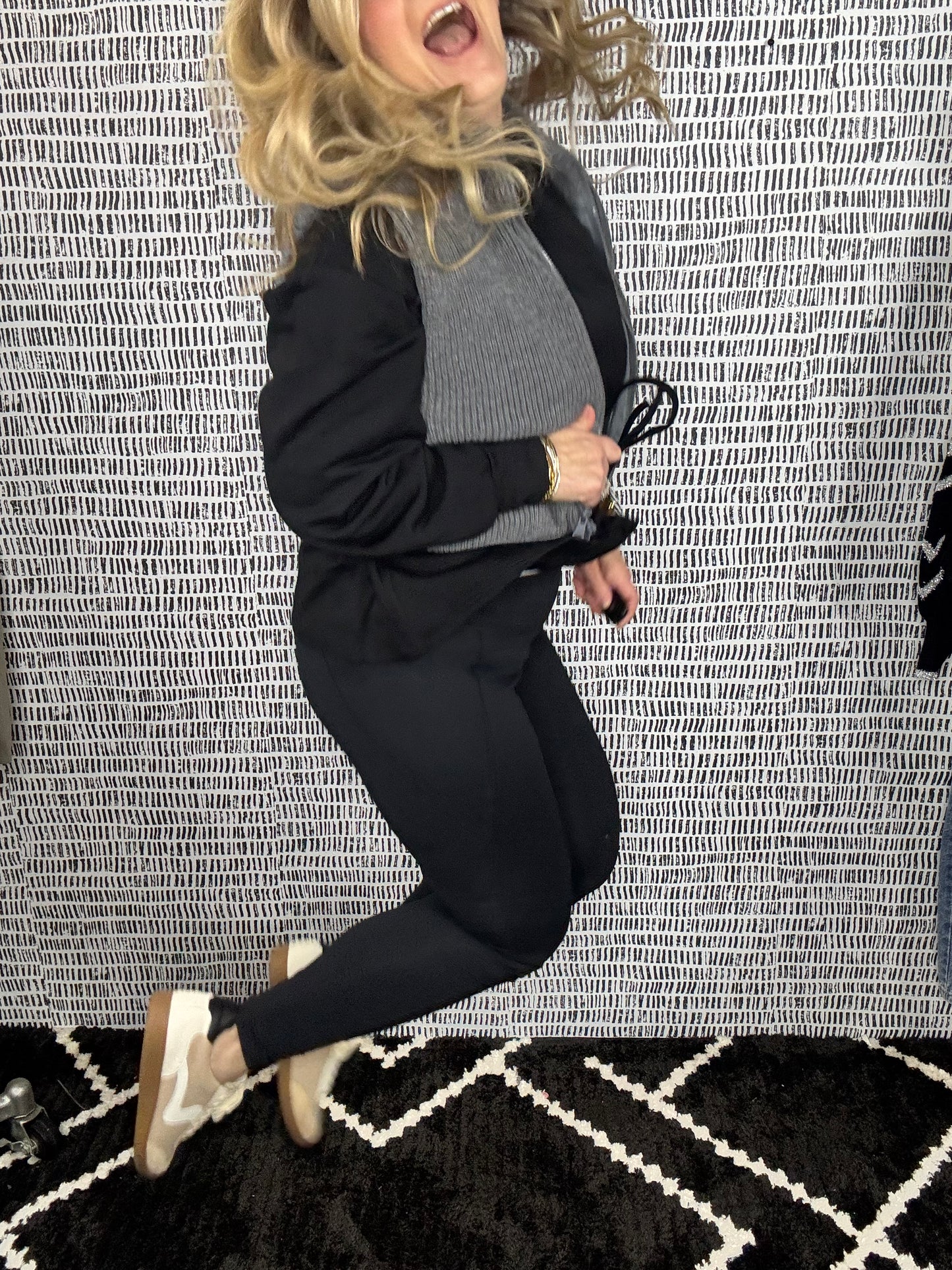 Tapered Band Solid HW Legging