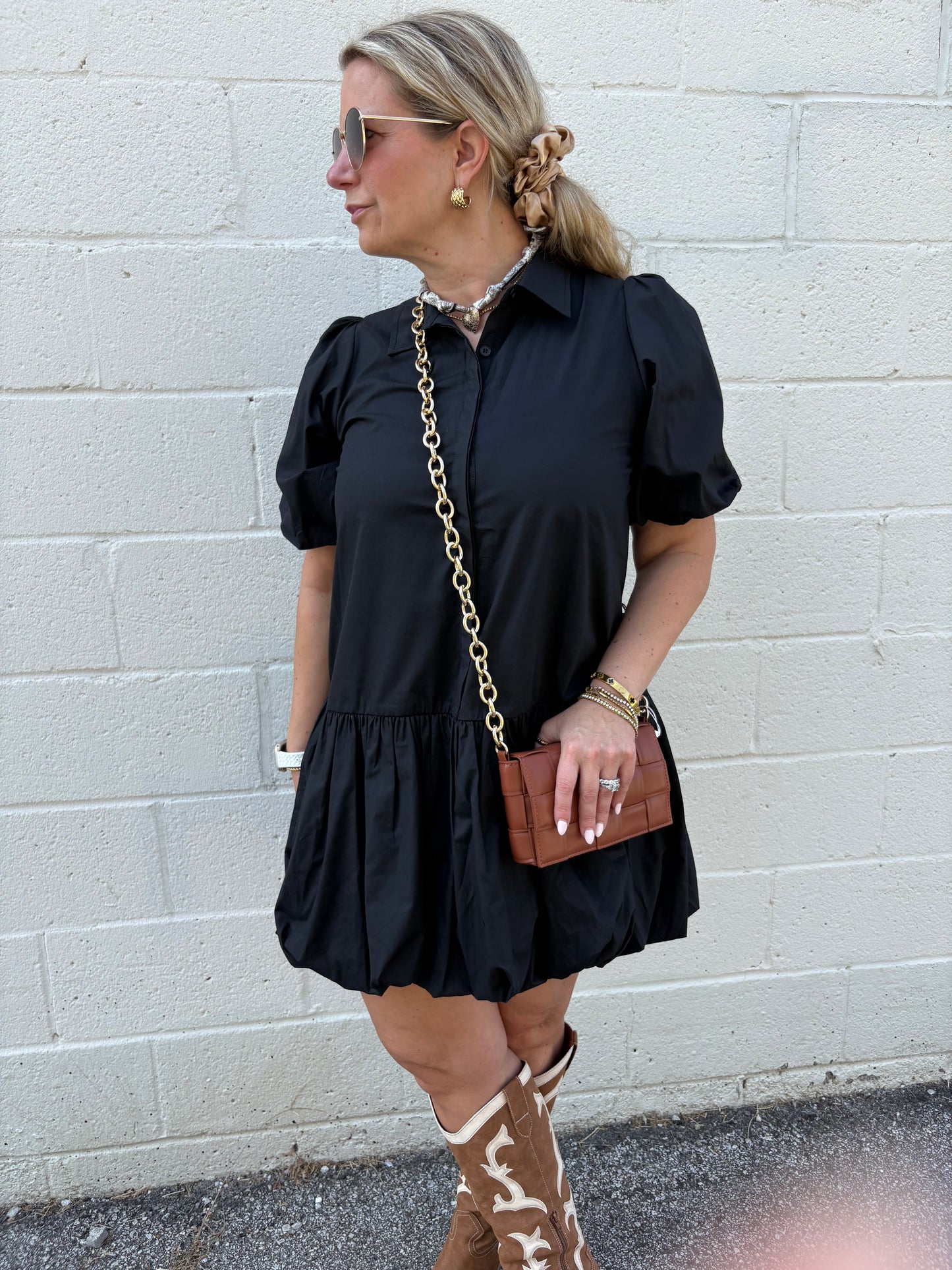 Stacci Bubble Mini Dress