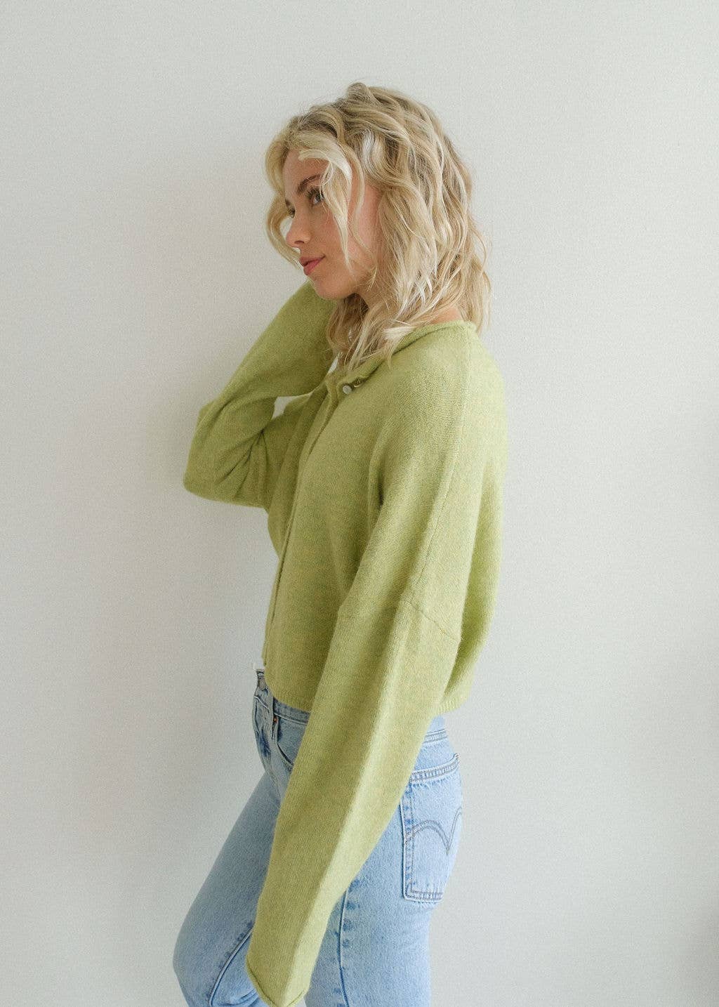 PRE-ORDER* Abby Rose Lemongrass Piper Cardigan