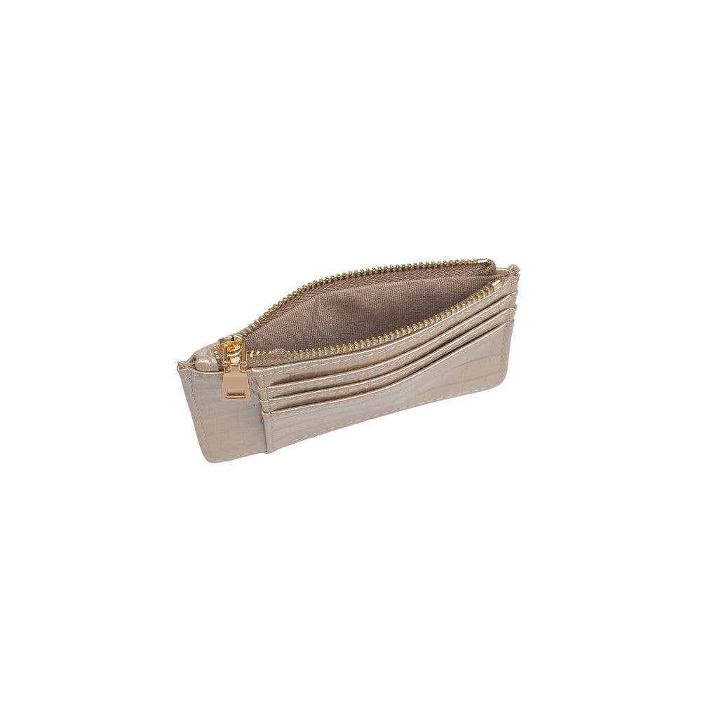 Afina - Croc Card Holder Wallet