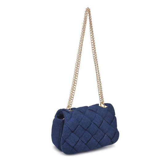 Giselle Denim Woven Crossbody