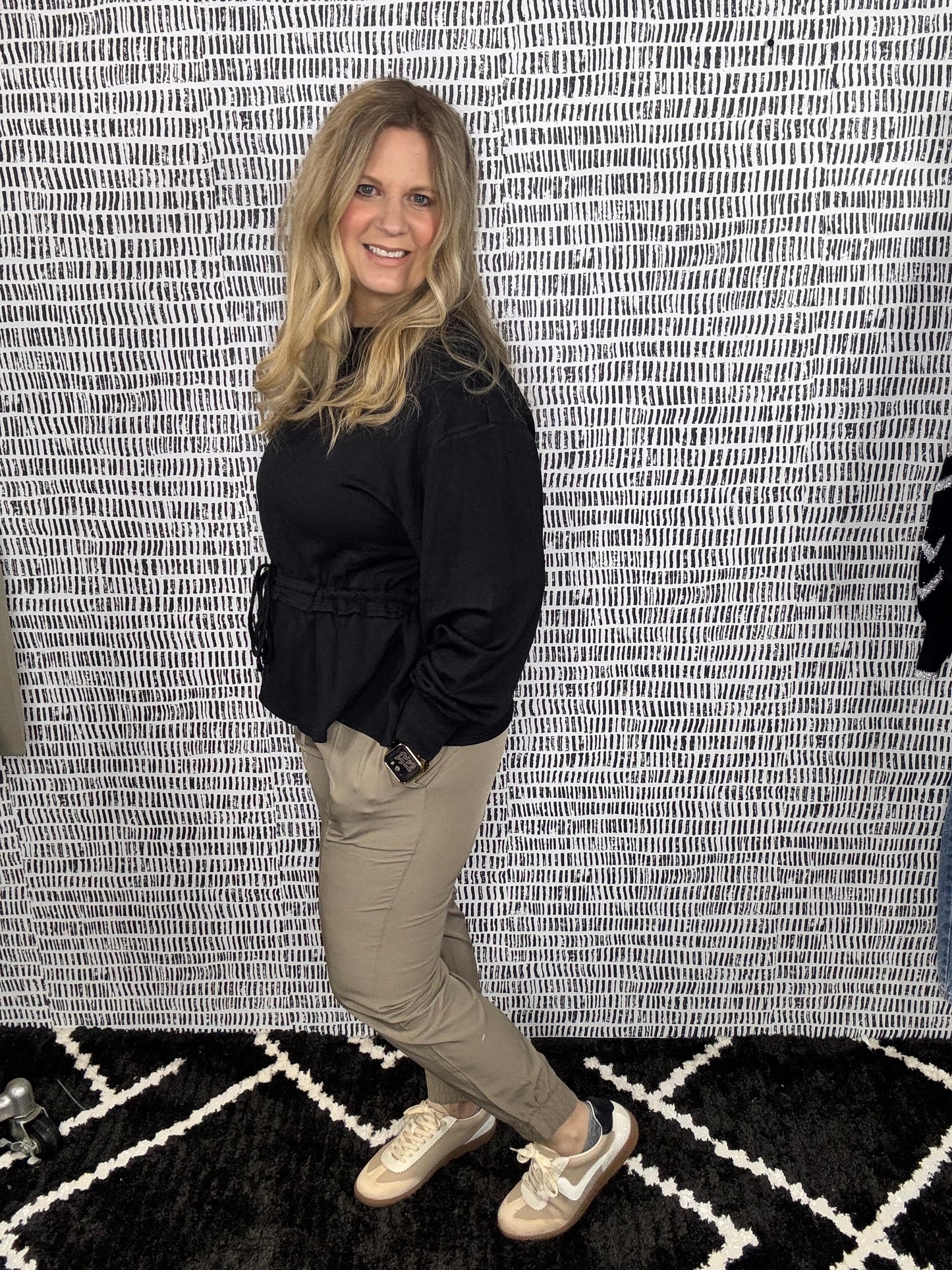Cozy Peplum Top