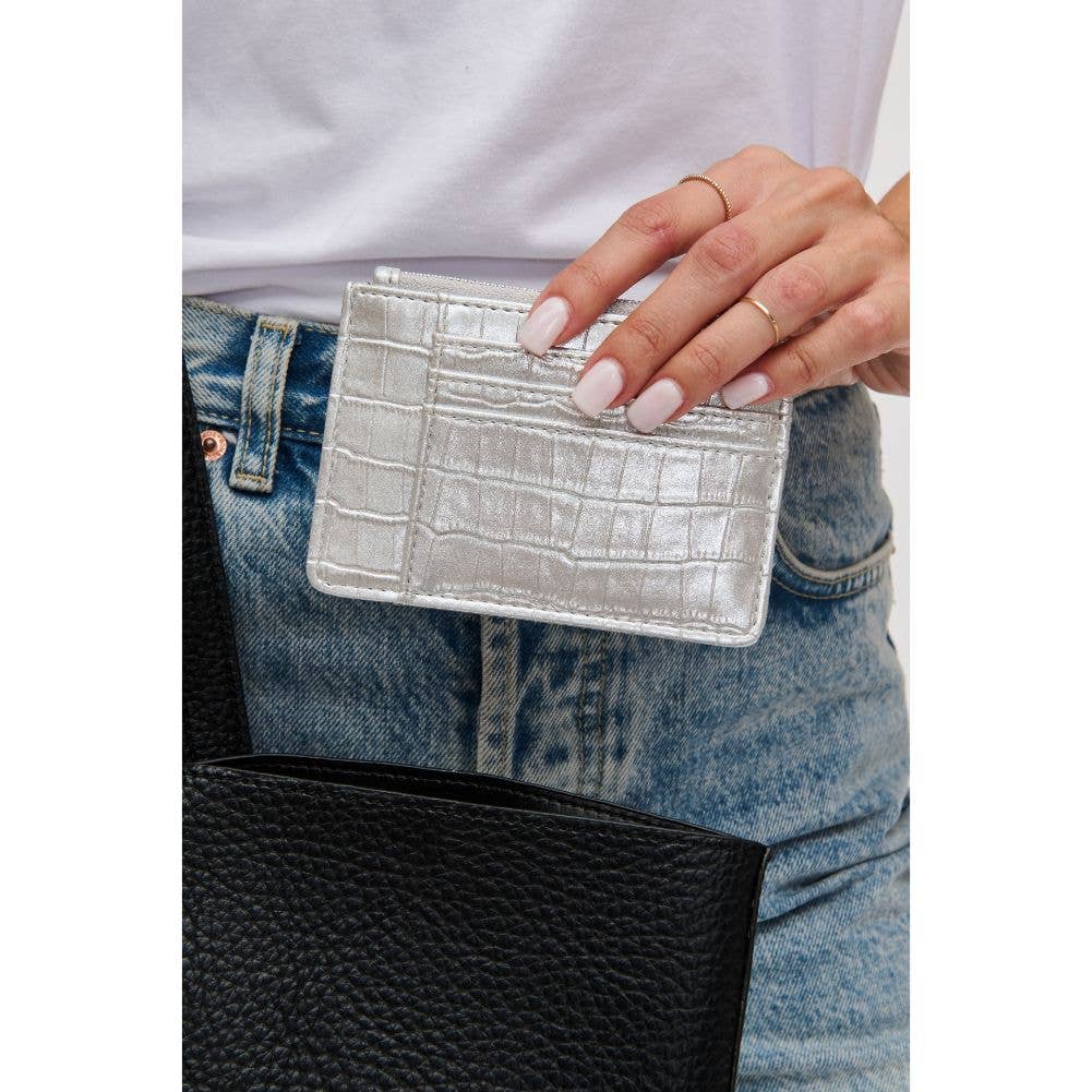 Afina - Croc Card Holder Wallet