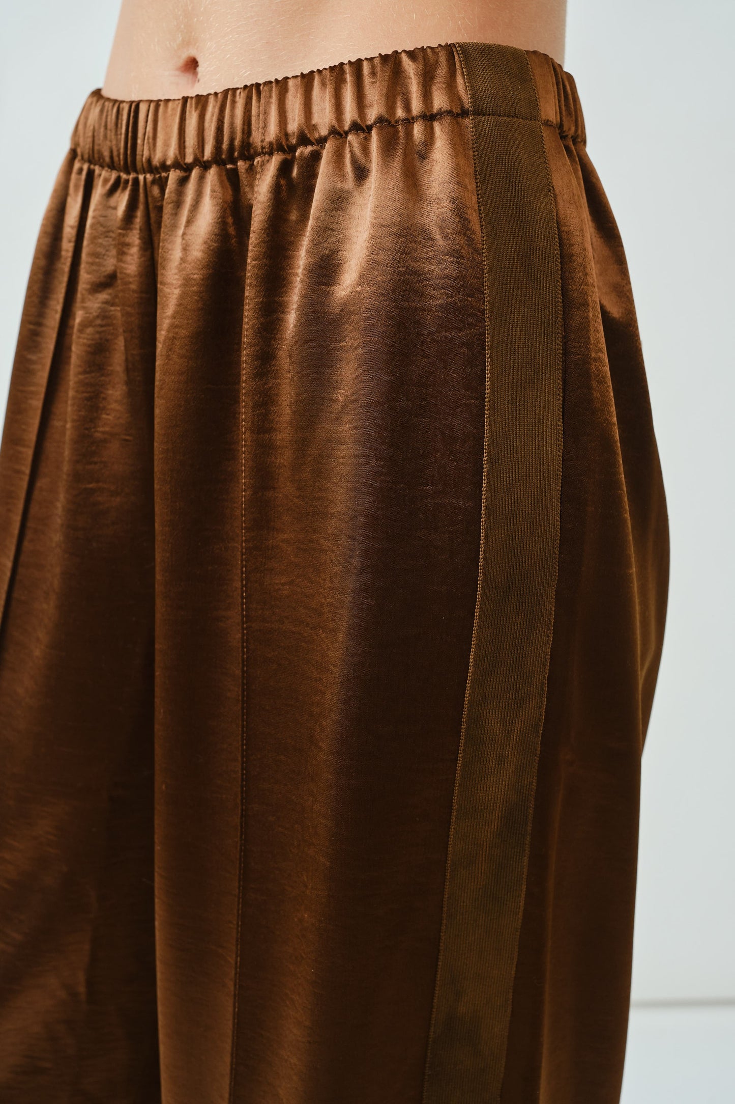 Milo Satin Comfy Straight Pants