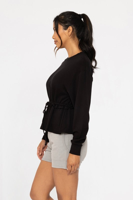 Cozy Peplum Top