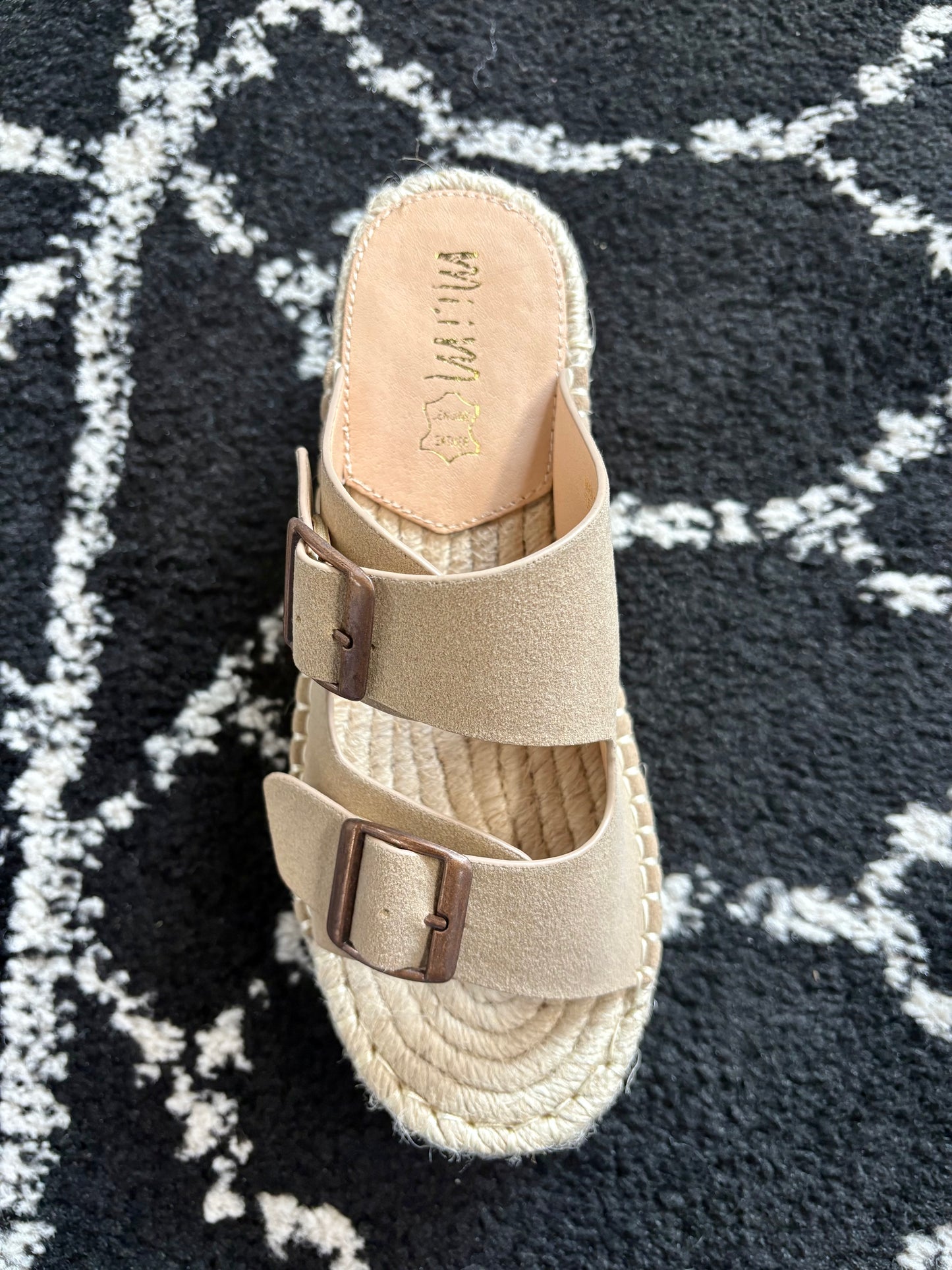 Hazel - Double Buckle Chunky Platform Sandals