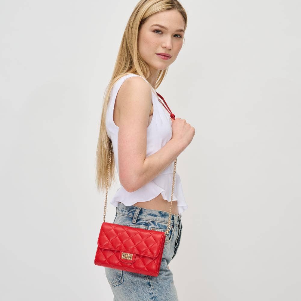 Winona Quilted Multi-Compartment Crossbody