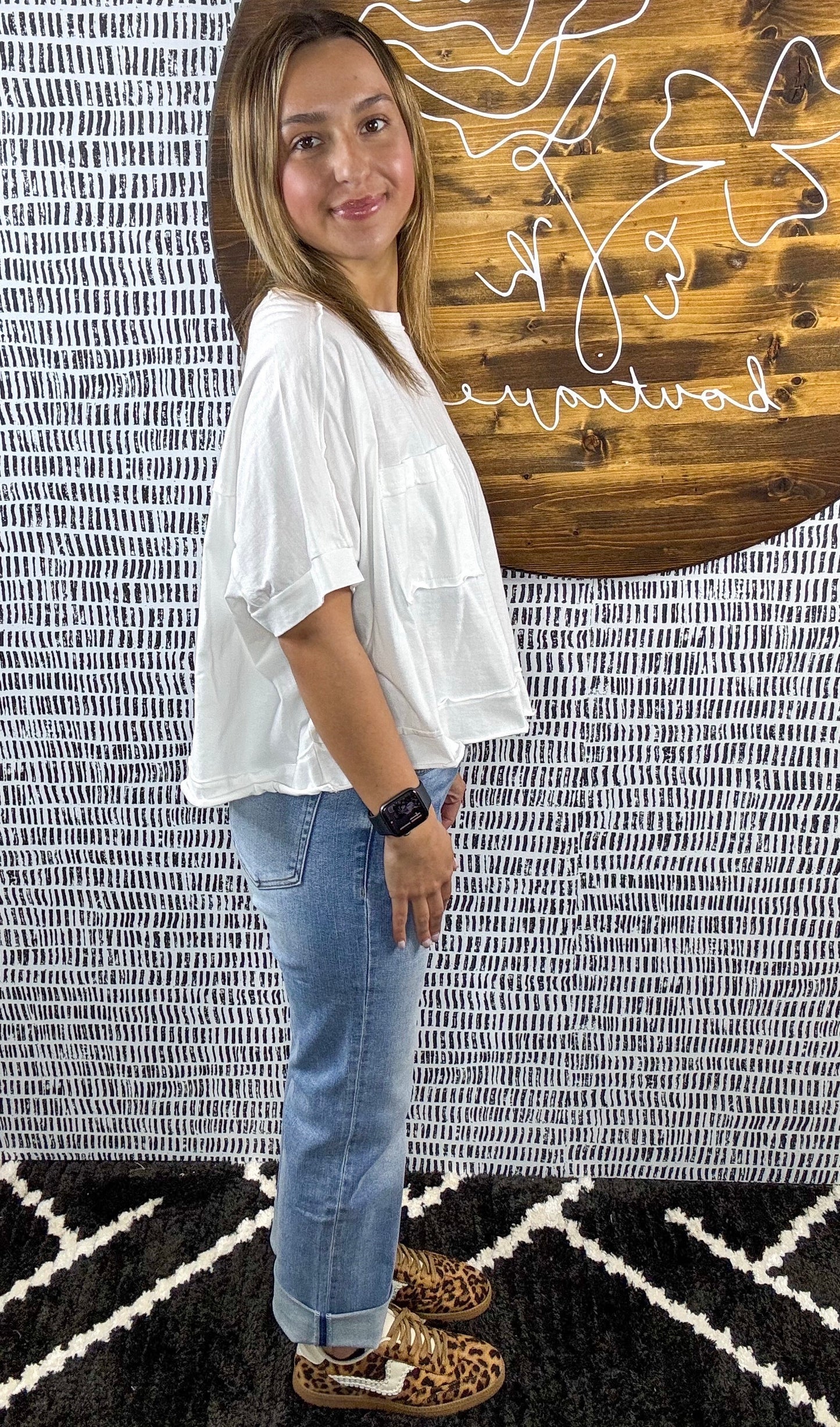 Stilly Cuffed Mica Jeans