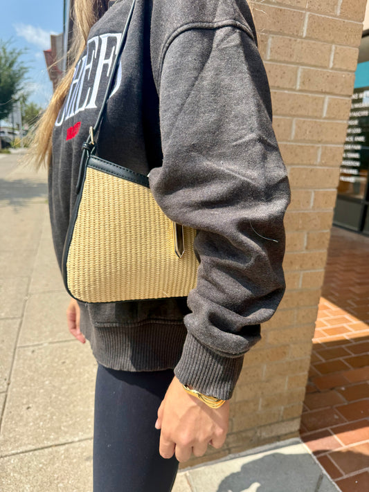 Riley Oversized Chiefs Acid Wash Sweatshirt