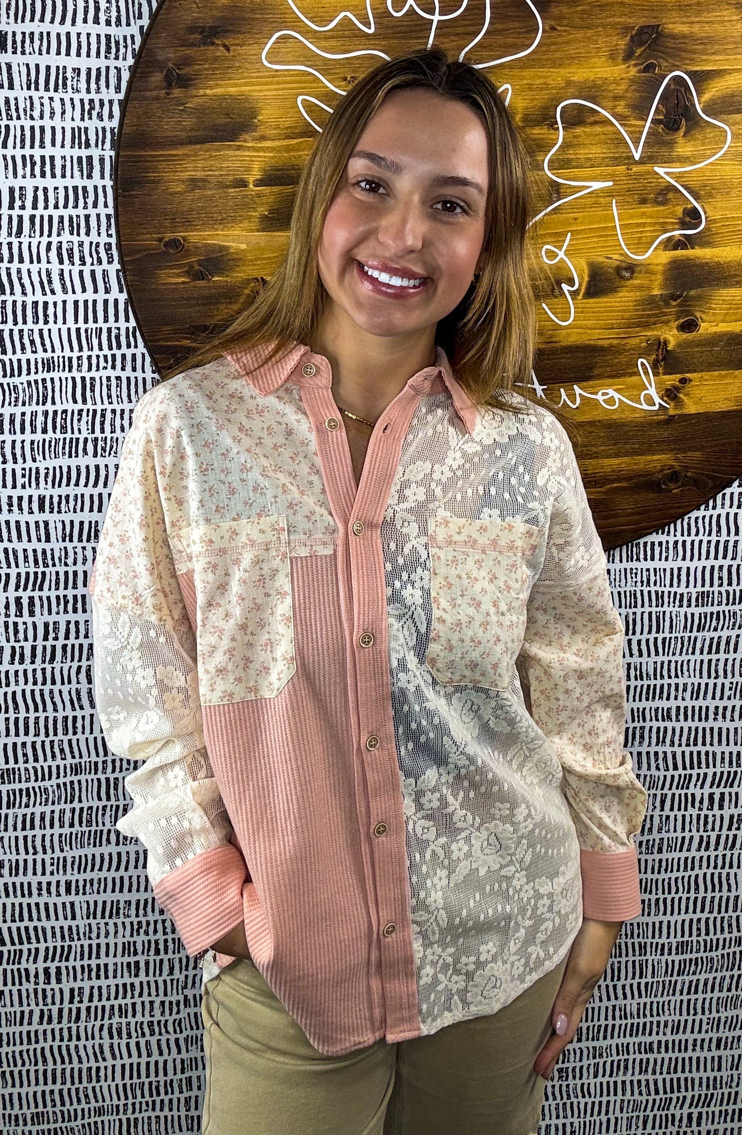 Lara Lace Shacket