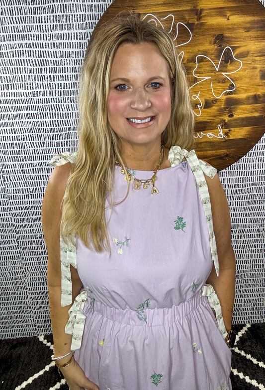 Lavendaze Floral Midi Dress