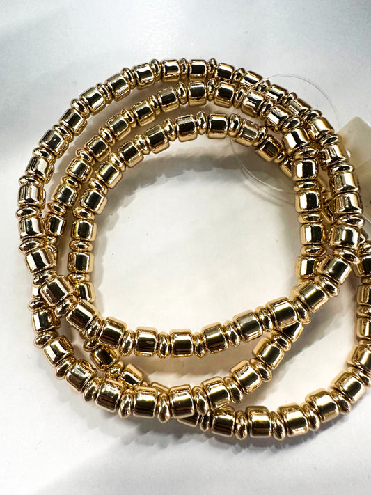 S/G Bead Bracelet Set