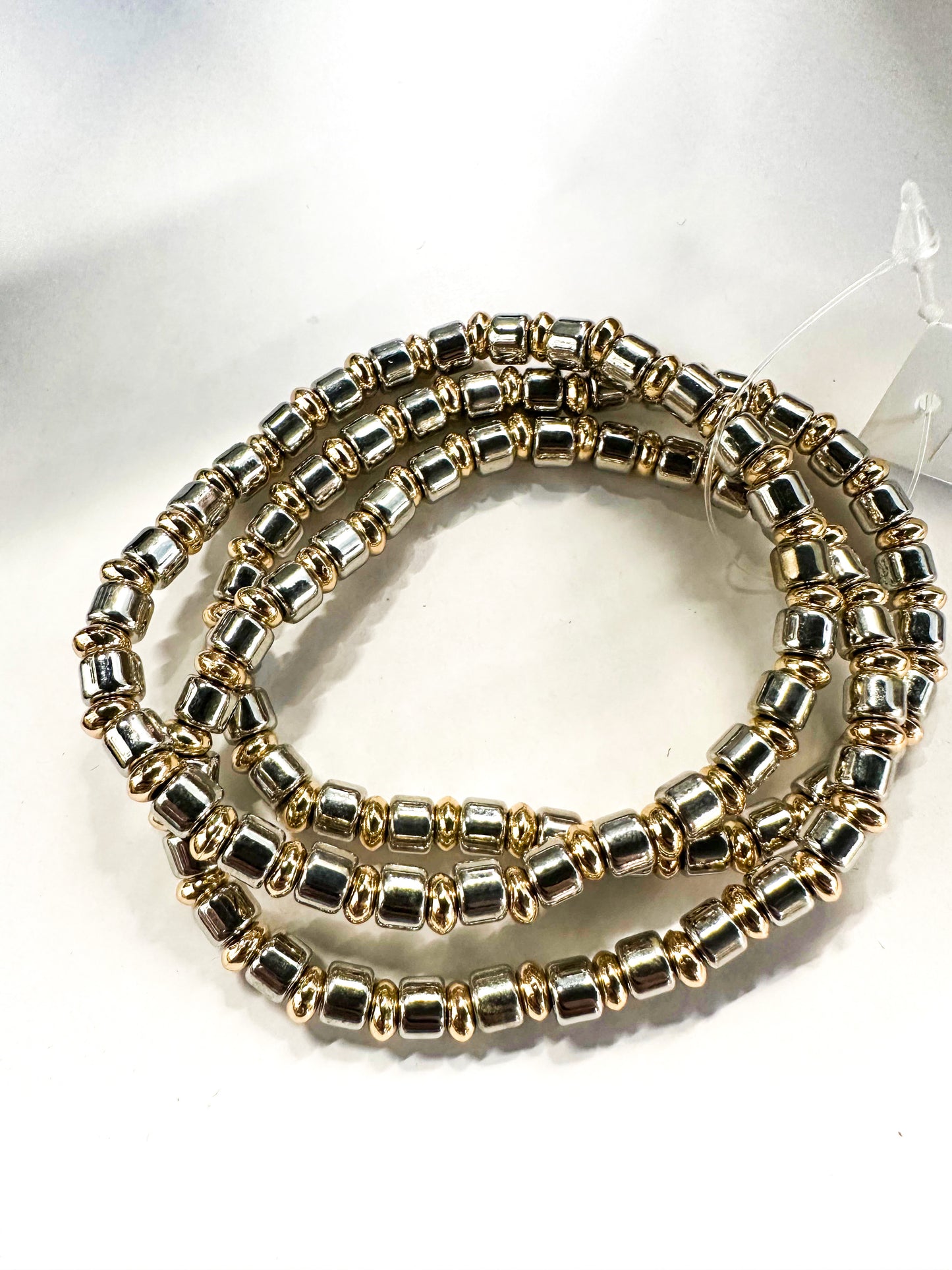 S/G Bead Bracelet Set