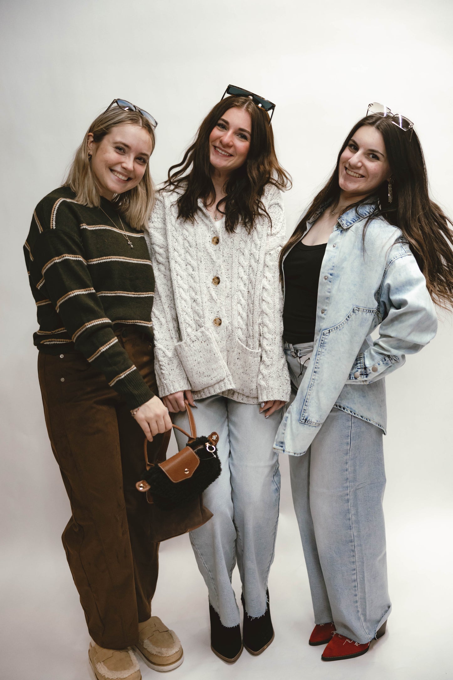 Nina Front Pocket Detail Oversized Cardigan