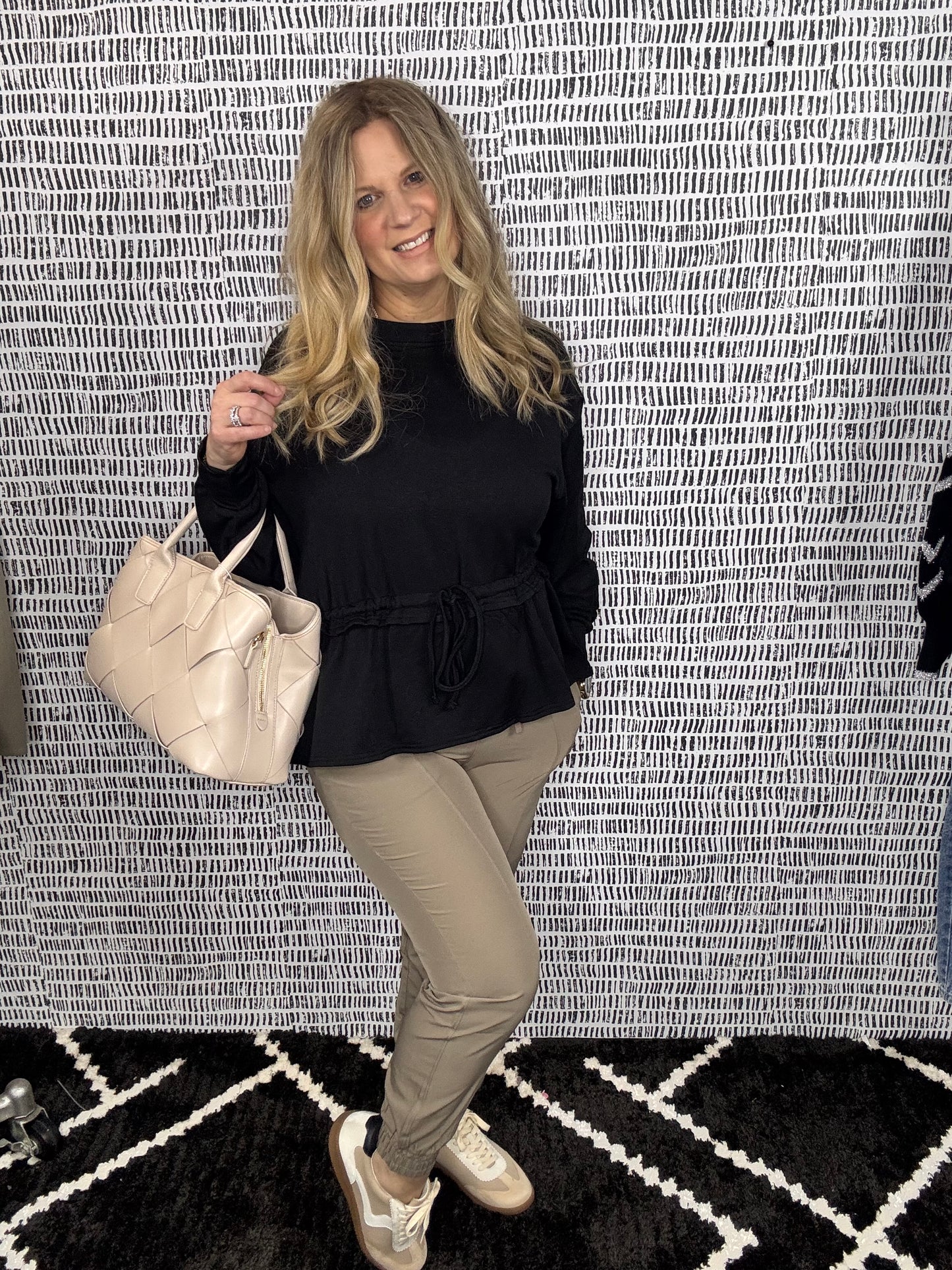 Cozy Peplum Top