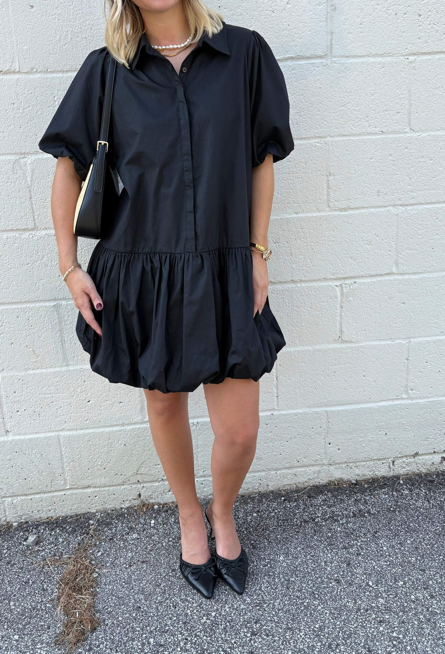 Stacci Bubble Mini Dress