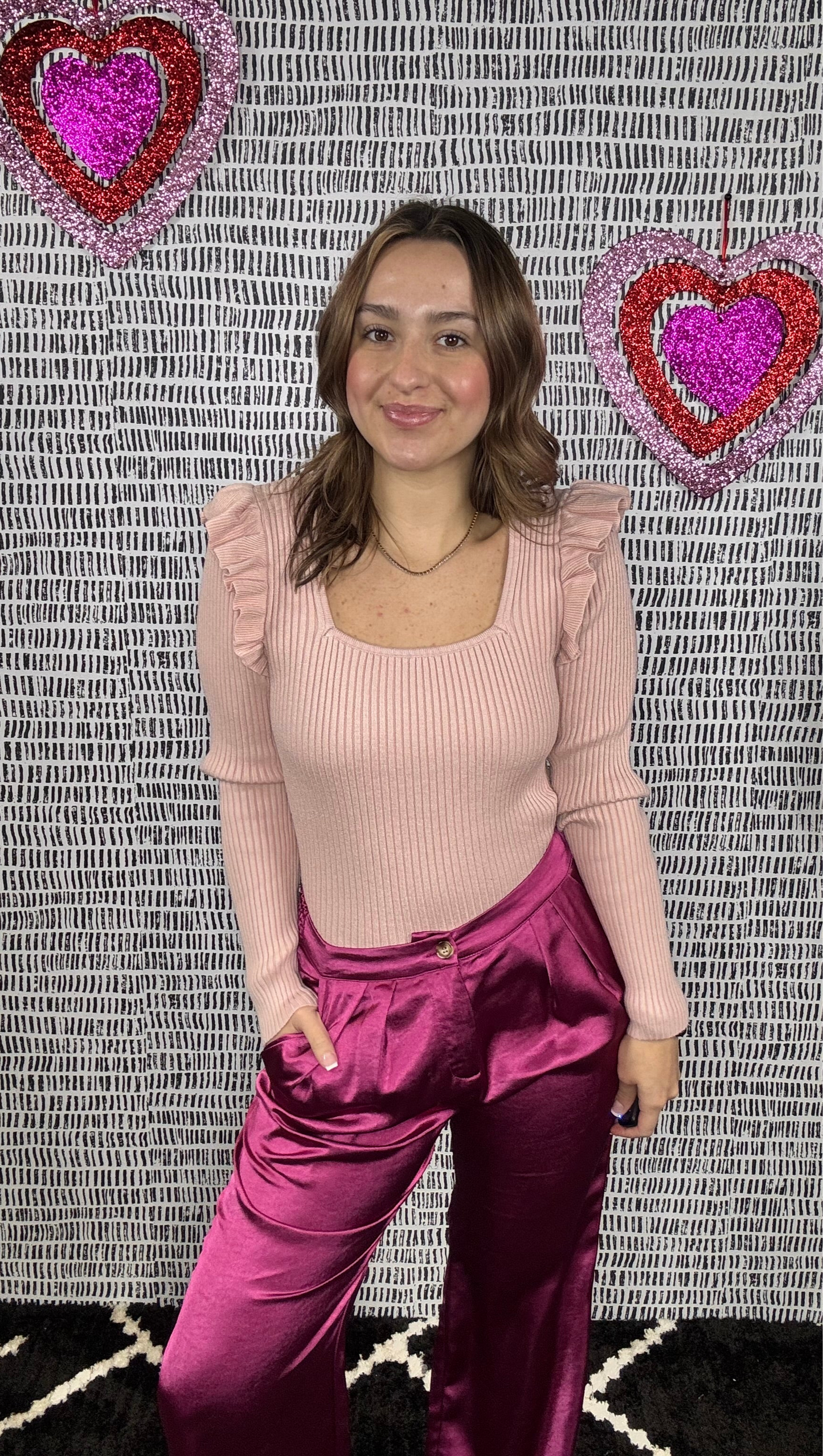 Satin Wide Leg Pant