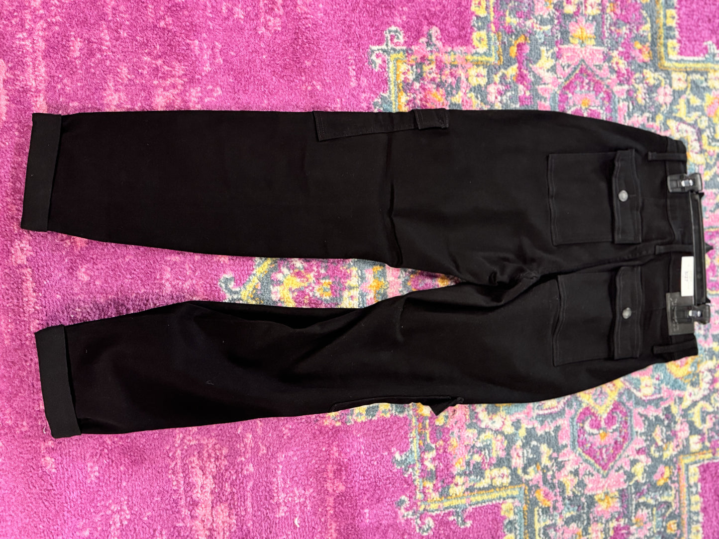 Judy Blue HW Cargo Cuffed Jogger